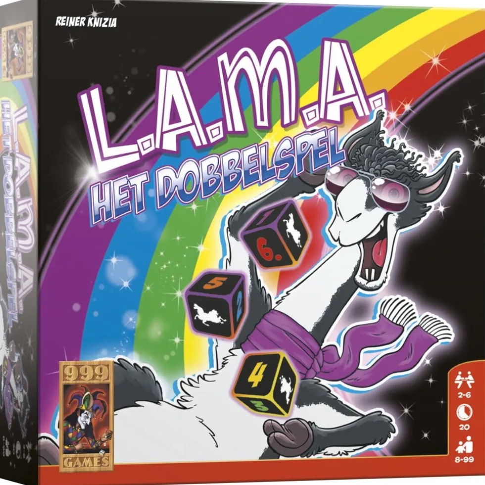 999 Games L.A.M.A. Het Dobbelspel