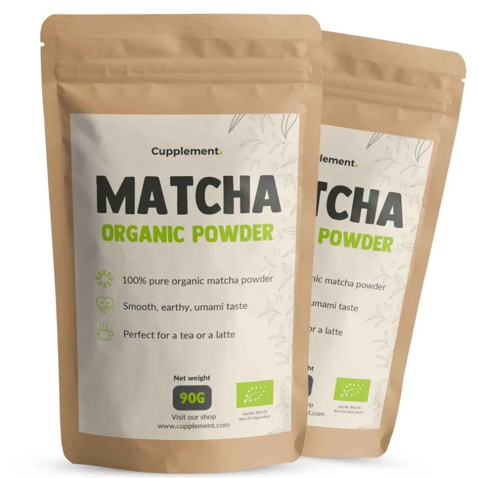 10% korting | Cupplement Combideal Matcha Thee Poeder Biologisch