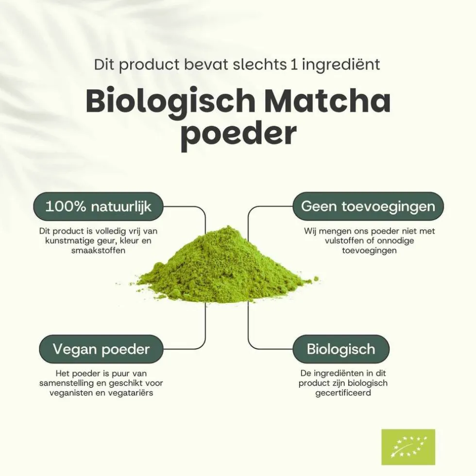 10% korting | Cupplement Combideal Matcha Thee Poeder Biologisch
