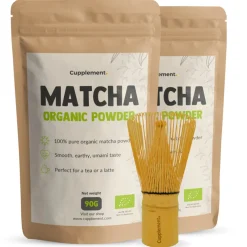 17% korting | Cupplement Combideal Matcha Poeder met Matcha Whisk