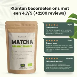 17% korting | Cupplement Combideal Matcha Poeder met Matcha Whisk