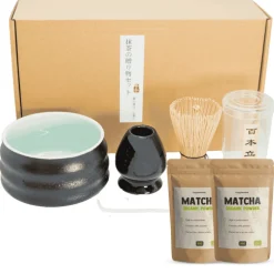 30% korting | Cupplement Matcha Set Zwart met 2x Matcha