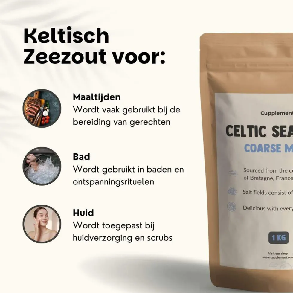 45% korting | Cupplement Multipack Keltisch Zeezout