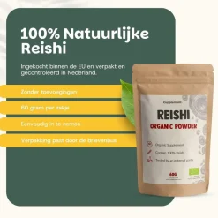 20% korting | Cupplement Reishi Poeder Biologisch