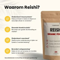 20% korting | Cupplement Reishi Poeder Biologisch