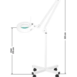 Activeshop cosmetische vergrotings loeplamp met statief en LED verlichting