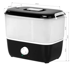 Activeshop professionele handdoekverwarmer voor 10 kleine handdoeken