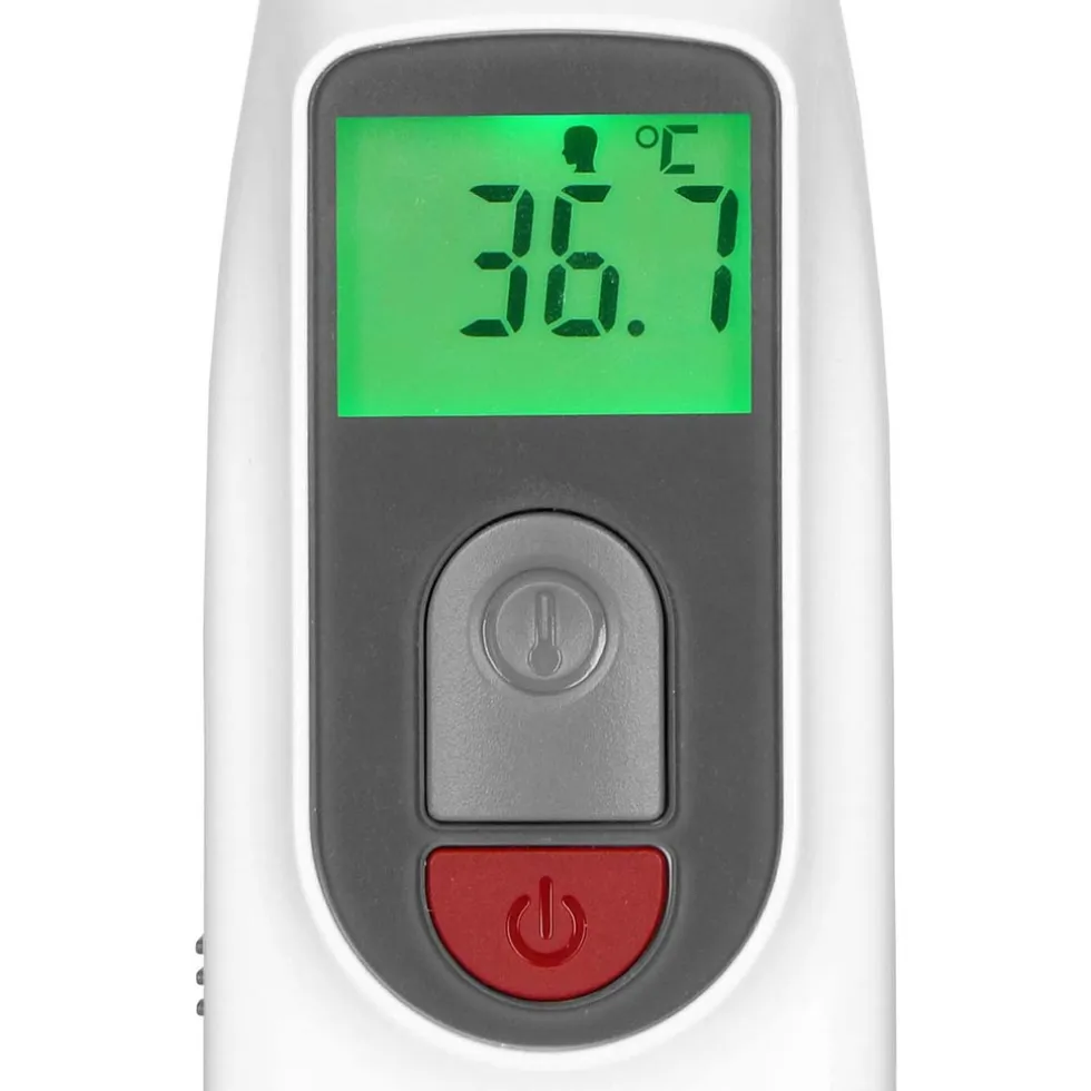 Alecto BC38 - Voorhoofdthermometer, infrarood, wit