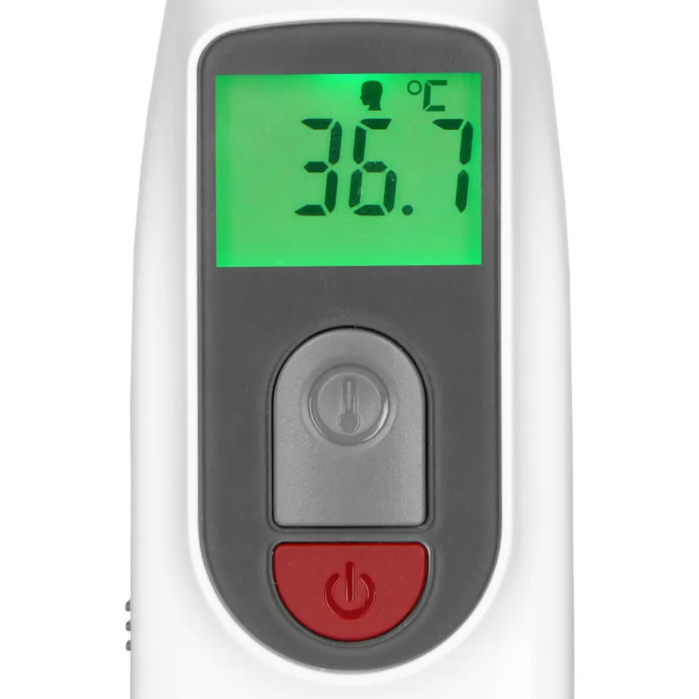 Alecto BC38 - Voorhoofdthermometer, infrarood, wit