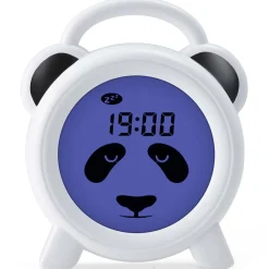 Alecto BC100PANDA - Slaaptrainer, nachtlampje en wekker, panda