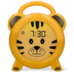 Alecto BC100TIGER - Slaaptrainer, nachtlampje en wekker, tijger