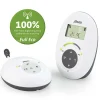 Alecto DBX-115 - Babyfoon Full Eco DECT, wit/antraciet