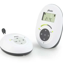 Alecto DBX-115 - Babyfoon Full Eco DECT, wit/antraciet