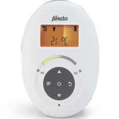Alecto DBX-115 - Babyfoon Full Eco DECT, wit/antraciet