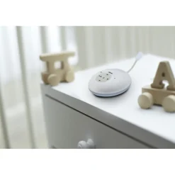 Alecto DBX-112 - Full Eco DECT babyfoon met display, wit/blauw