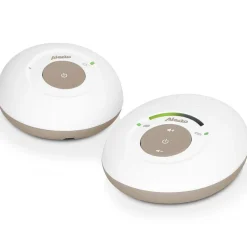 Alecto DBX110BE - Babyfoon Full Eco DECT, wit/taupe