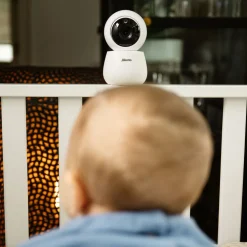 Alecto DVM2050C - Extra camera voor de Alecto DVM2050 Babyfoon, HD-beeldkwaliteit met 4x digitale zoom - Wit