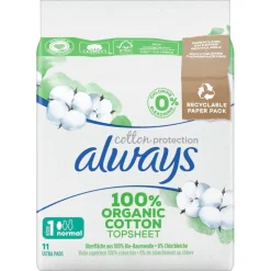 Always Cotton Protection Normal Plus Maandverband