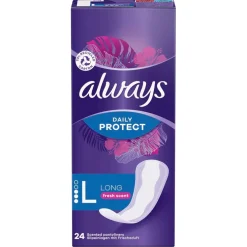 Always Dailies Long Inlegkruisjes