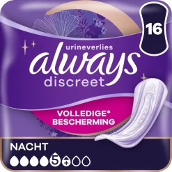 Always Discreet Nacht Incontinentieverband
