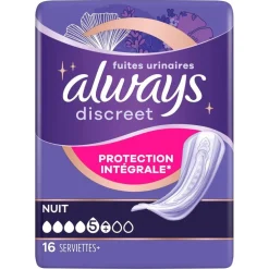 Always Discreet Nacht Incontinentieverband