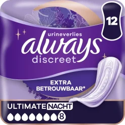 Always Discreet Ultimate Night Incontinentieverband