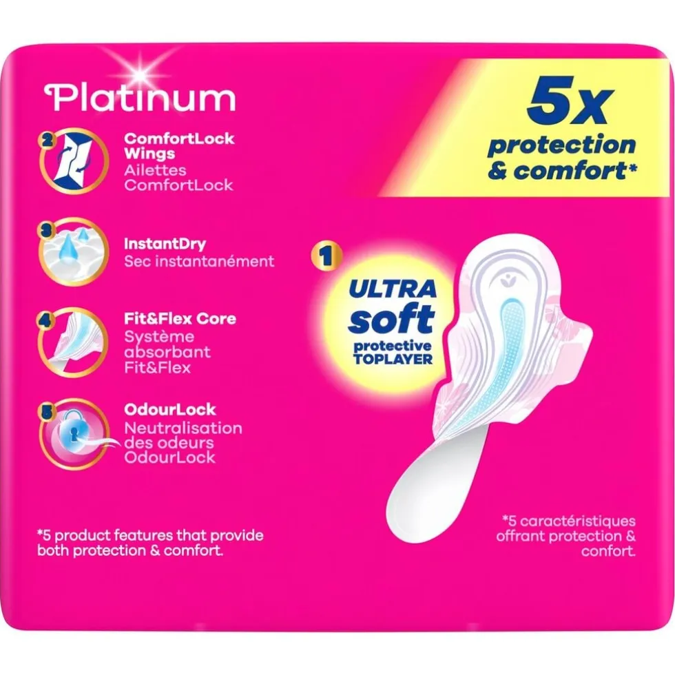 Always Platinum Long Maandverband