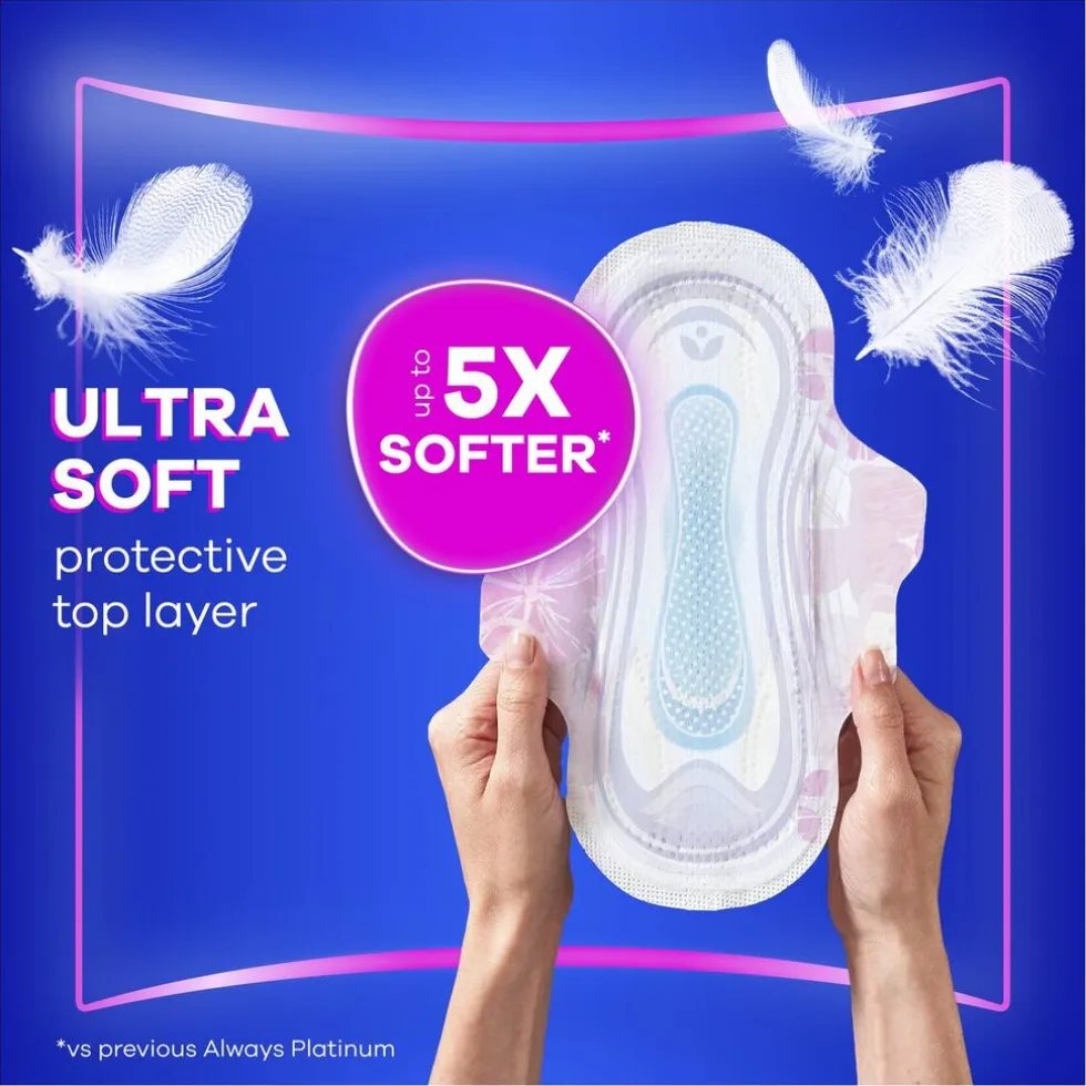Always Platinum Long Maandverband
