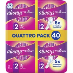 Always Platinum Long Maat 2 Maandverband