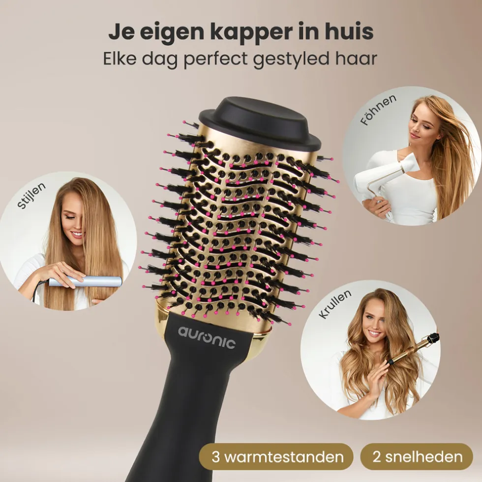 Auronic 3-in-1 Föhnborstel