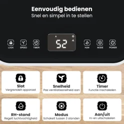 Auronic Luchtontvochtiger 10L per dag