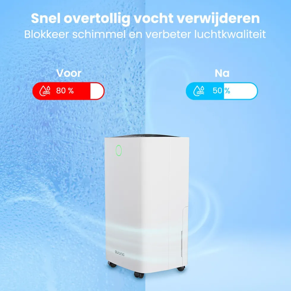 Auronic Luchtontvochtiger 10L per dag