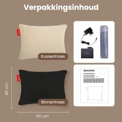 Auronic Sherpa Fleece Warmtekussen 45x60cm