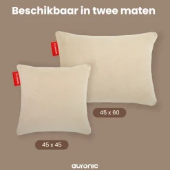 Auronic Sherpa Fleece Warmtekussen 45x60cm