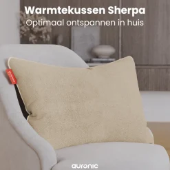 Auronic Sherpa Fleece Warmtekussen 45x60cm