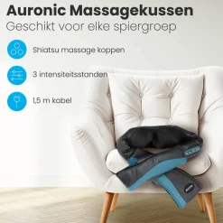 Auronic Shiatsu Massagekussen