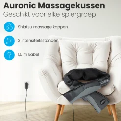 Auronic Shiatsu Massagekussen