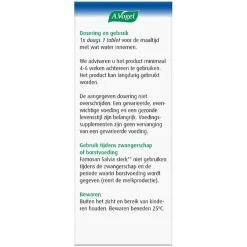 A.Vogel Overgang Famosan Salvia Sterk** Tabletten