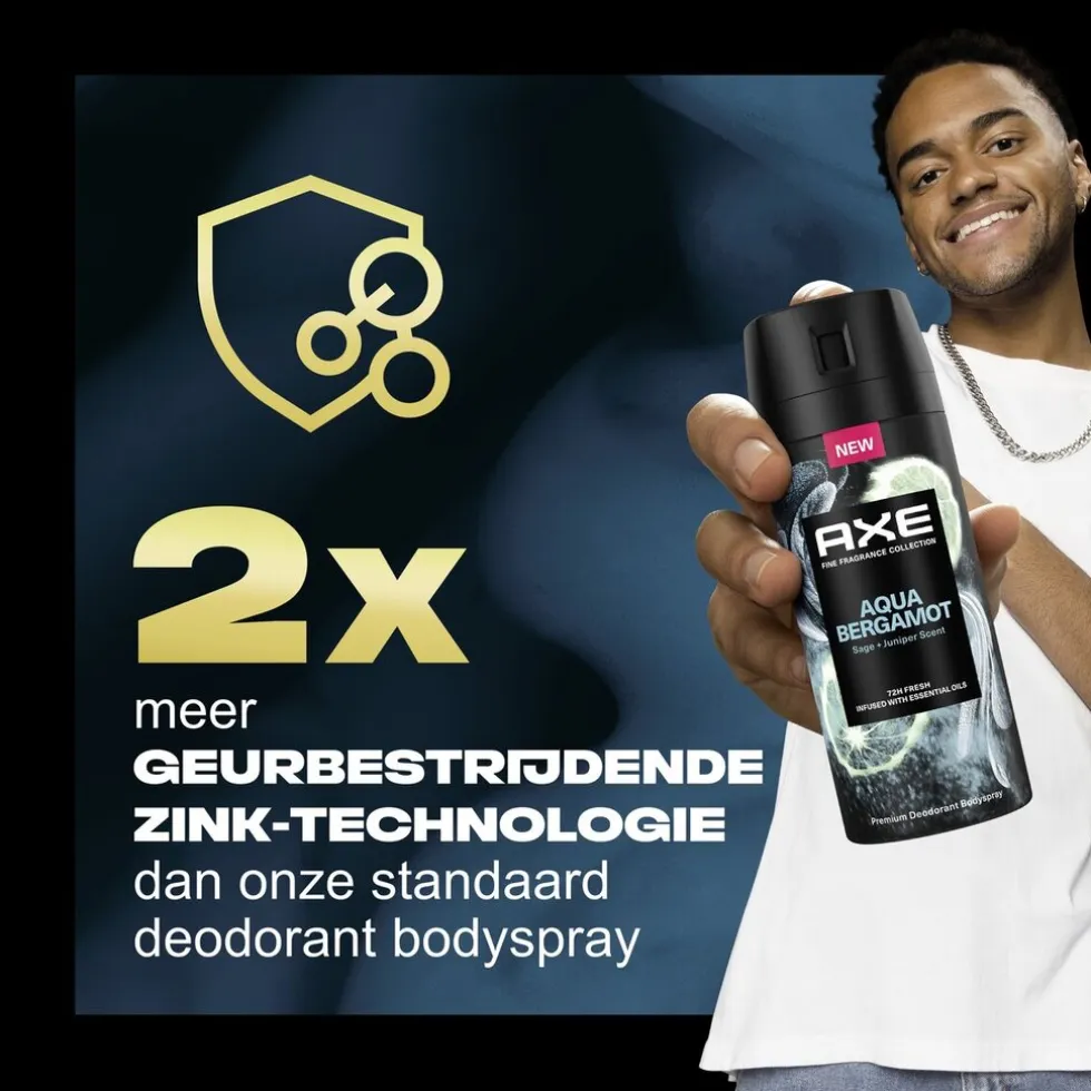 Axe Fine Fragrance Aqua Bergamot Deodorant & Bodyspray