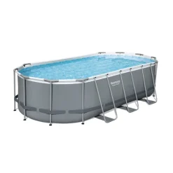 Bestway Power Steel ovalen opbouwzwembad