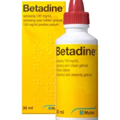 Betadine Oplossing met 100mg/ml Povidon Jodium