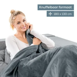 Beurer HD 75 Cosy Dark Grey Warmtedeken