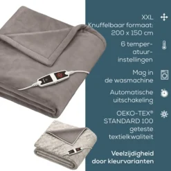 Beurer HD 150 XXL Cosy Taupe Warmtekussen