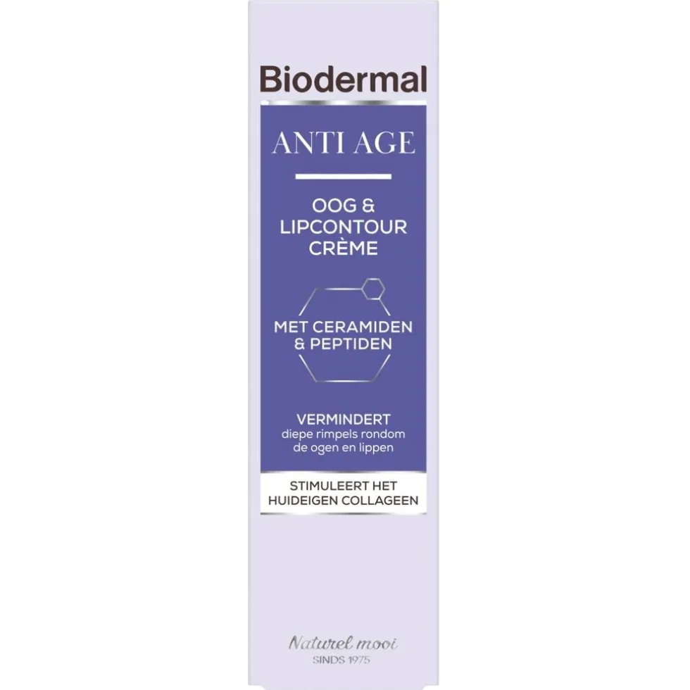 Biodermal Anti-Age Oog & Lipcountourcrème