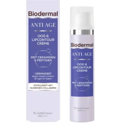 Biodermal Anti-Age Oog & Lipcountourcrème