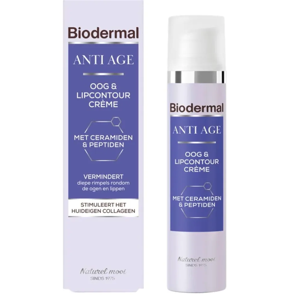 Biodermal Anti-Age Oog & Lipcountourcrème