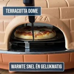 BluMill Terracotta Pizza Oven met Gourmetstel