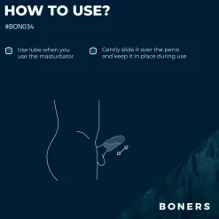 Boners #BONO34 Vibrating Hand Job Stroker