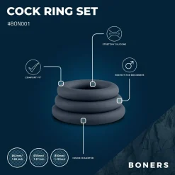 Boners 3-Delige Cockringen Set