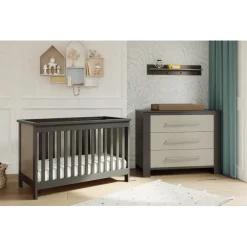 Born Lucky Baby Bed Barolo 60 x 120 cm